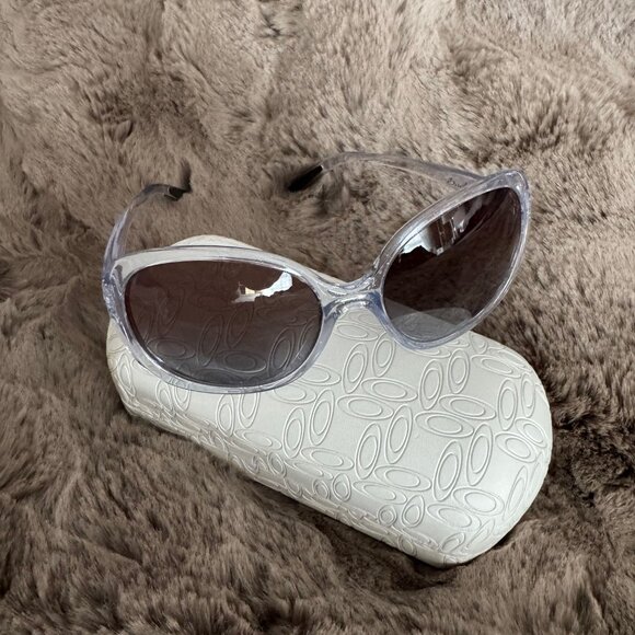 NW/OUT tags Oakley Suglasses Backhand Crystal Snowflake - Picture 4 of 9